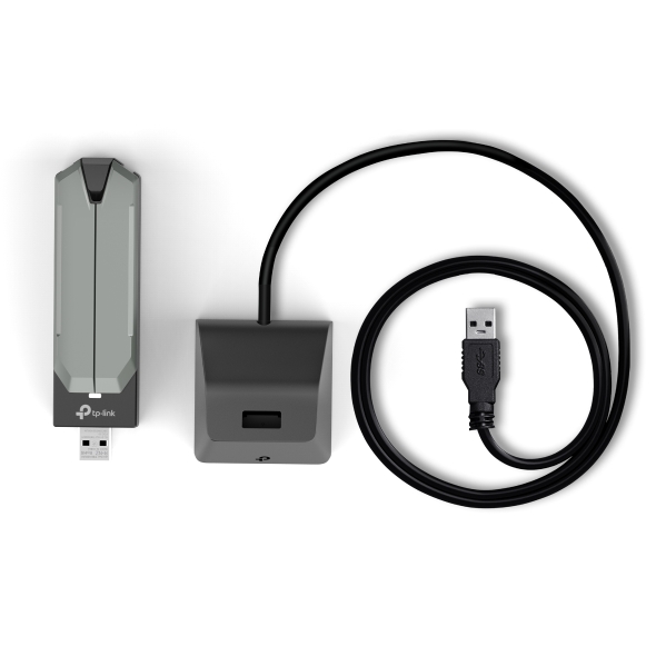 TP-Link BE6500 (Archer TBE400UH) High Gain Tri-Band USB Wi-Fi Adapter - Image 2